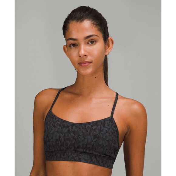 Lululemon Flow Y Nulu Bra *Light Support Intertwined Camo Deep Coal Multi 12 - Picture 3 of 8